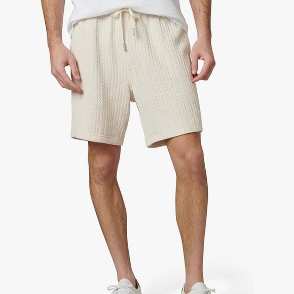 🍒JOE’S Men's Charlie short natural Shorts elastic waist size M NWT
